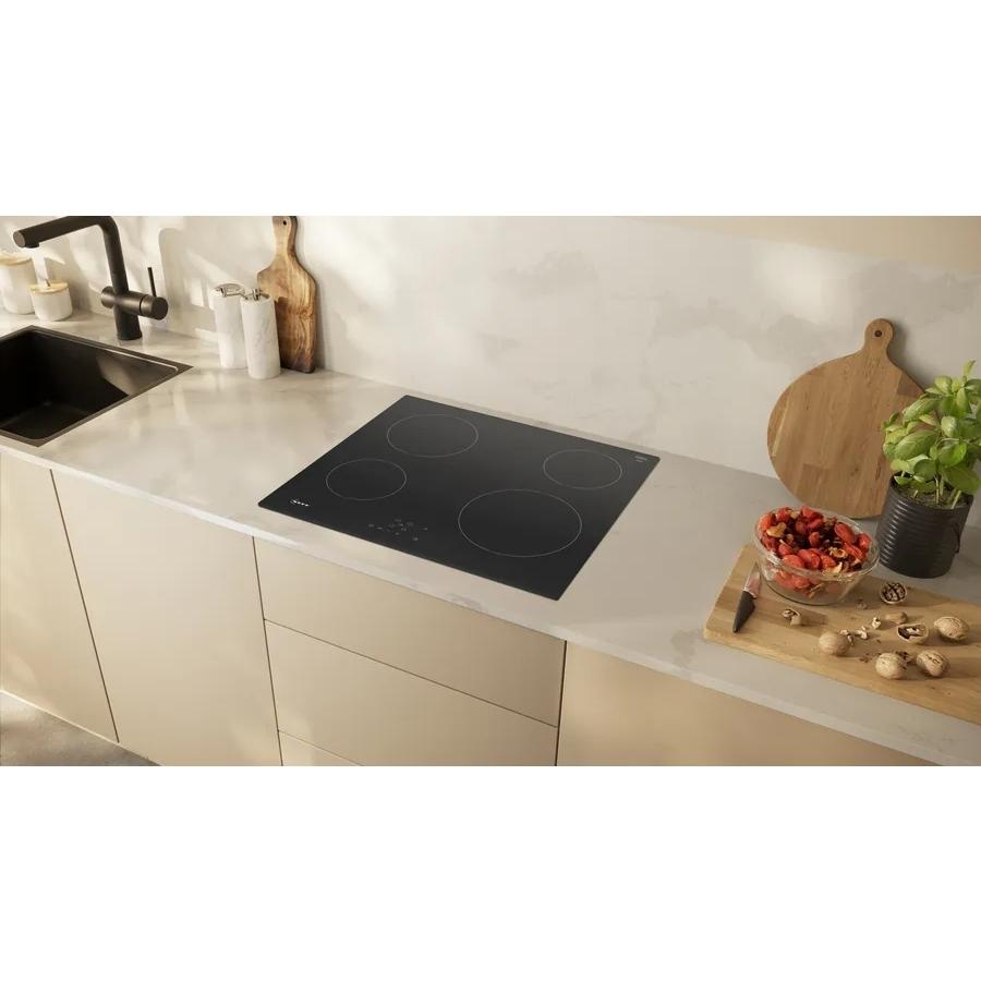 59cm 4 Zone Electric Ceramic Hob, Black - Neff T16NBE1L N50 - Naamaste London Homewares - 4