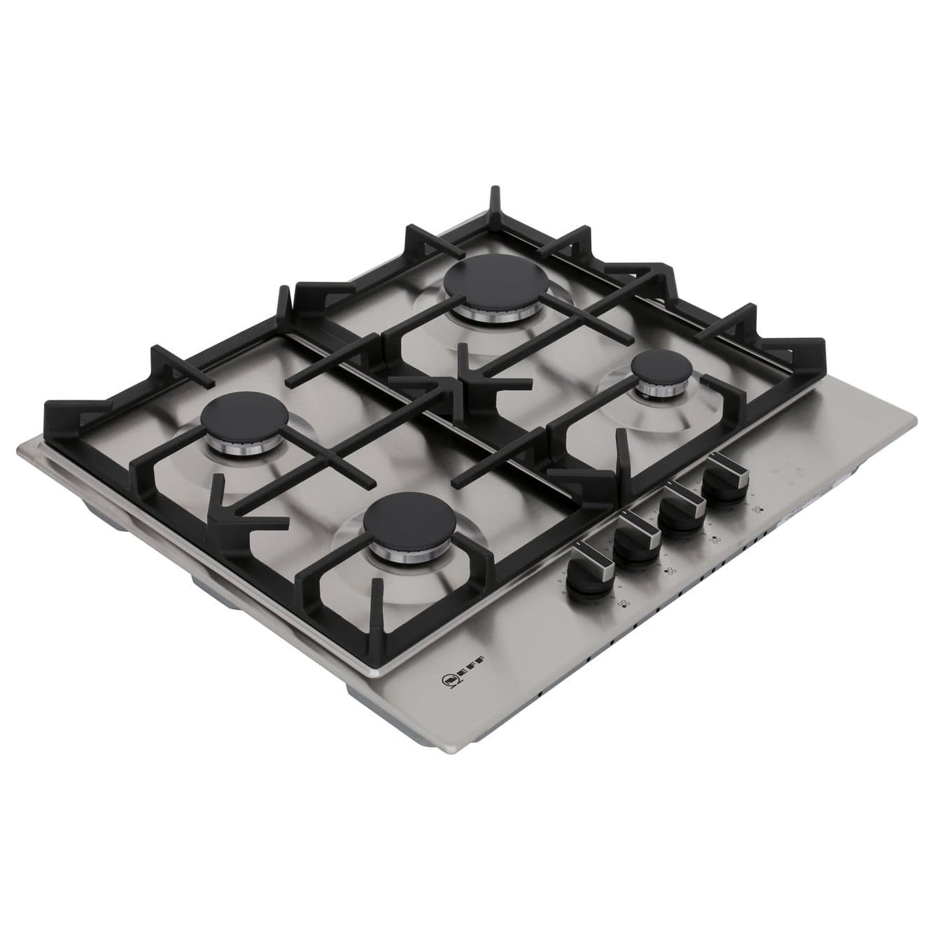 60cm 4 Burner Neff Gas Hob Stainless Steel - T26DS49N0 N70 - Naamaste London Homewares - 6