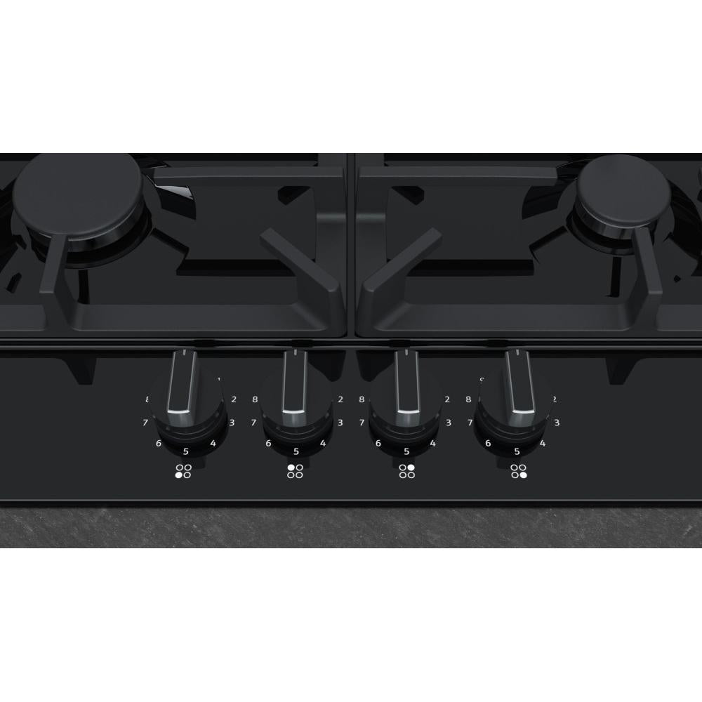 60cm 4 Burner Neff Gas Hob, Black - T26DS49S0 N70 - Naamaste London Homewares - 2