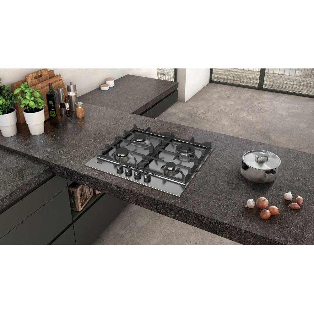 60cm 4 Burner Neff Gas Hob, Stainless Steel - T26DS59N0 N70 - Naamaste London Homewares - 5