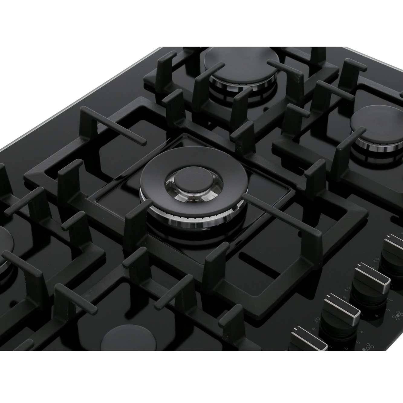 Neff 5 Burner Gas Hob Black Tempered Glass - T27CS59S0 N70 - Naamaste London Homewares - 8