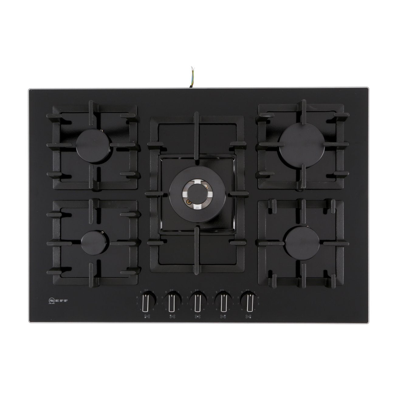 Neff 5 Burner Gas Hob Black Tempered Glass - T27CS59S0 N70 - Naamaste London Homewares - 6