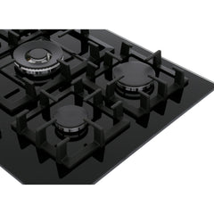 Neff 5 Burner Gas Hob Black Tempered Glass - T27CS59S0 N70 - Naamaste London Homewares - 4