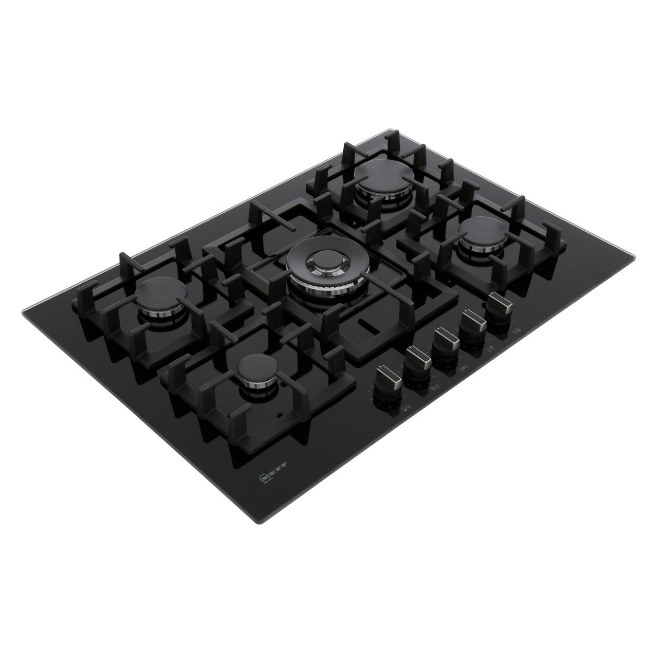 Neff 5 Burner Gas Hob Black Tempered Glass - T27CS59S0 N70 - Naamaste London Homewares - 2