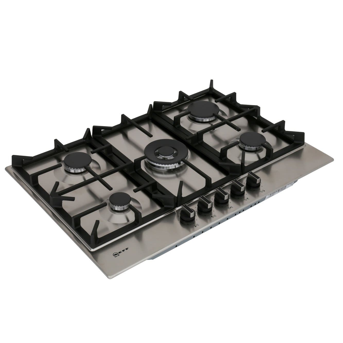 75cm Neff 5 Burner Gas Hob Stainless steel - T27DS59N0 - Naamaste London Homewares - 3