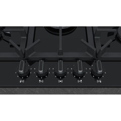 75cm Neff 5 Burner Gas Hob Black - T27DS59S0 N70 - Naamaste London Homewares - 3