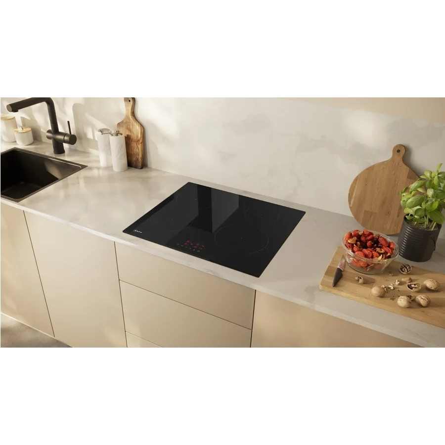 60cm 4 Zone Neff Induction Hob, Black - T36FBE1L0 N30 - Naamaste London Homewares - 4