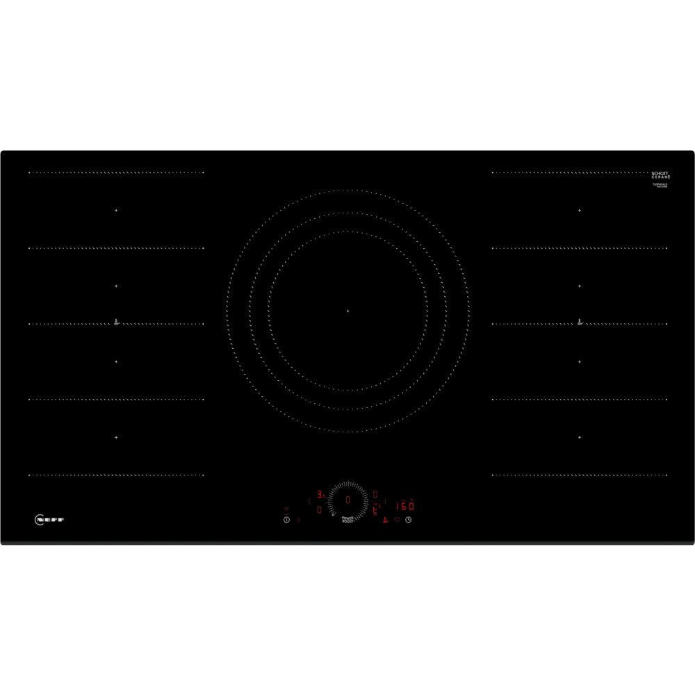 90cm 5 Zone Neff Induction Hob, Black - T69FHV4L0 N70 - Naamaste London Homewares - 1