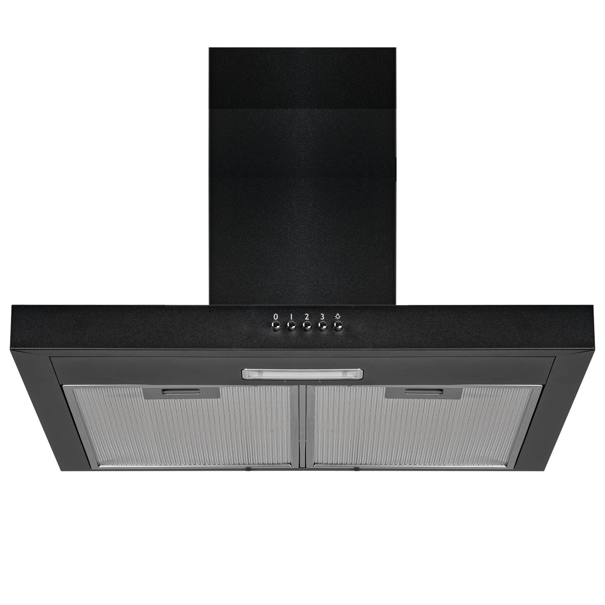 60cm Black Cooker Hood / LED Lighting - SIA TBC60BL - London Houseware - 1