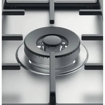 5 Burner Gas Hob, 75cm Stainless Steel - Indesit THP 751 W/IX/I 5 - London Houseware - 5