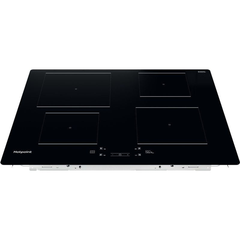 59cm 4 Zone Induction Hob Black - Hotpoint TQ 1460S NE - Naamaste London Homewares - 9