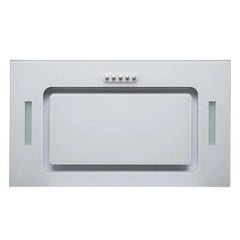 52cm White Glass Canopy Cooker Hood Extractor – SIA UCG52WH - London Houseware - 4