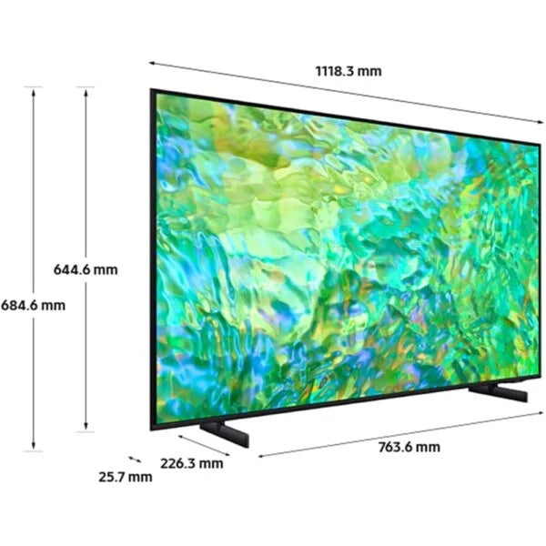 Samsung TV, 85 Inch LED Crystal 4K HDR - CU8000 UE85CU8000KXXU - London Houseware - 2