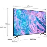 Samsung Smart TV, 75 inch 4K LED UHD - CU7100 UE75CU7100KXXU - London Houseware - 10