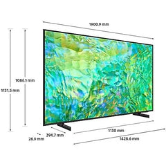 Samsung TV, 75 inch 4k Crystal Smart LED - CU8070 UE75CU8070UXXU - London Houseware - 10