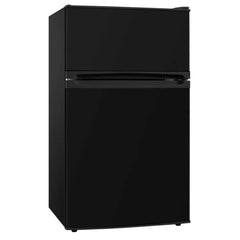 88L Black Double Door Fridge Freezer - SIA UFF01BL - London Houseware - 2