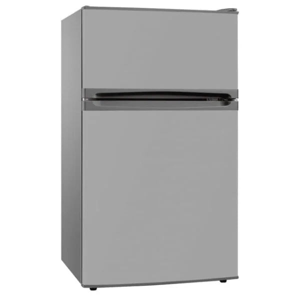 88L Grey Double Door Fridge Freezer – SIA UFF01SS - London Houseware - 1