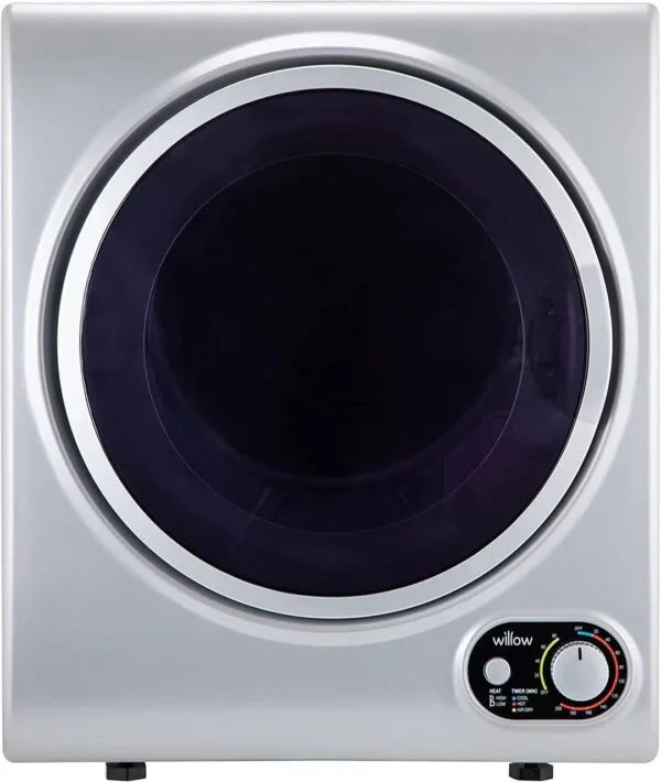 2.5kg Silver Vented Tumble Dryer - Willow WTD25S - London Houseware -1