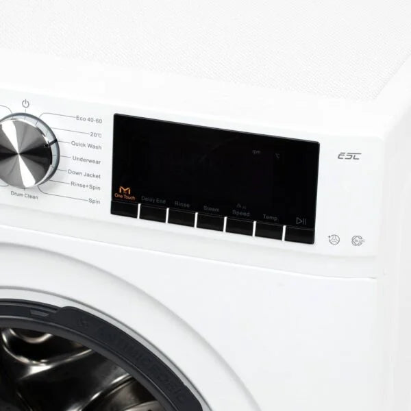 8kg Washing Machine White, Freestanding - Willow WWM81400IW - London Houseware - 5