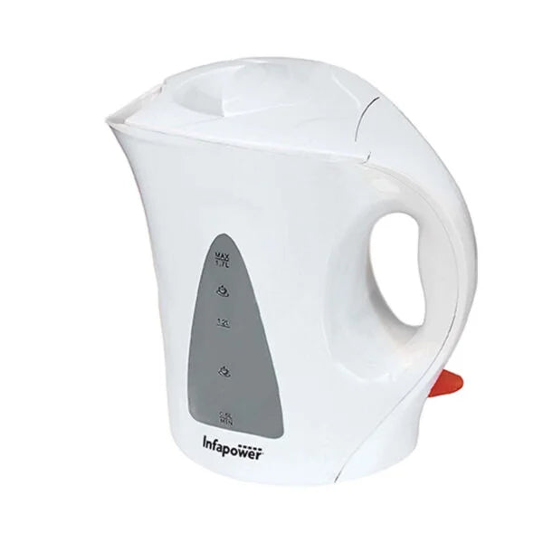 1.7L 2200W White Cordless Electric Kettle – Infapower X501 - London Houseware - 1