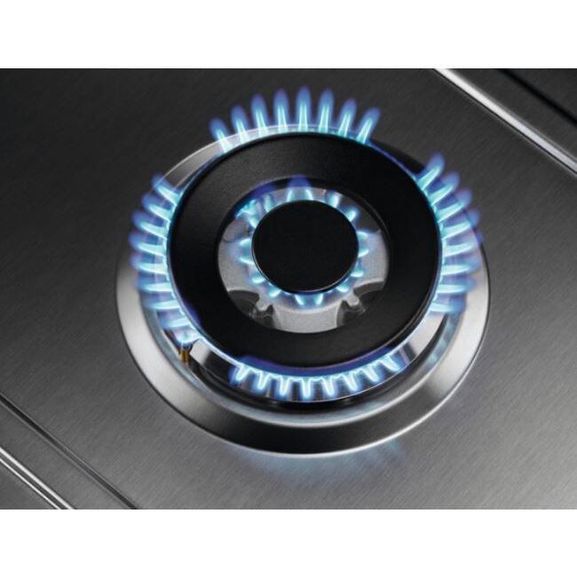 60cm 4 Burner Zanussi Gas Hob Stainless Steel - ZGNN645X - Naamaste London Homewares - 4