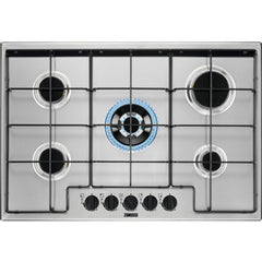 Zanussi Gas Hob 5 Burner Stainless Steel - ZGNN752X - London Houseware - 1