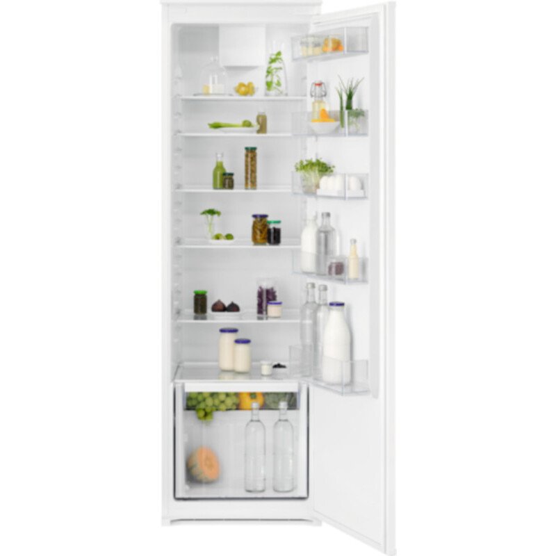 310L Built-In Under counter Larder Fridge, White - Zanussi ZRDN18ES3 - London Houseware  -1