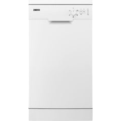 White Freestanding Slimline Dishwasher - Zanussi ZSFN121W3 -London Houseware - 1