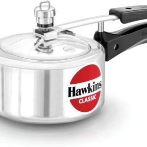 Hawkins CL15 - 1.5 Litre Silver Color Classic Pressure Cooker - London Houseware -1