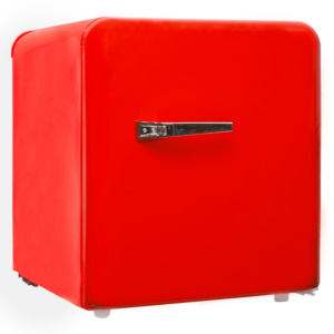 SIA rfm44r - 45L Red Retro Mini Fridge/Drinks Cooler - London Houseware - 1