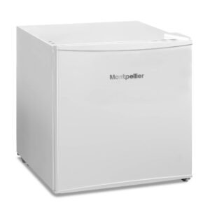 Montpellier MTTF32W - White Table Top Mini Freezer with 4* Rating - London Houseware -1