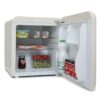 45L Cream Retro Mini Fridge - Montpellier MAB55C - London Houseware - 2