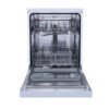 60cm White Freestanding Dishwasher / 12 Places - SIA SFSD60W - London Houseware - 3