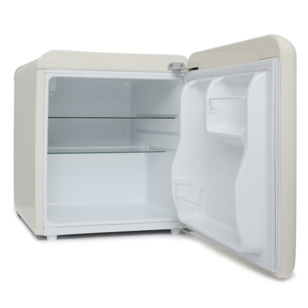45L Cream Retro Mini Fridge - Montpellier MAB55C - London Houseware - 3