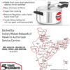 Hawkins CL40 - 4 Litre Silver Color Classic Pressure Cooker - London Houseware - 3