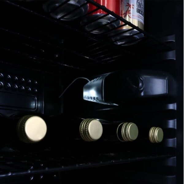 SIA DC1BL - 188L Black Undercounter Drinks Fridge / Wine Cooler - London Houseware - 4