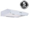 50cm White Visor Cooker Hood Extractor Fan - SIA STH50WH - London Houseware - 6