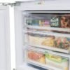 105L White Integrated Under Counter Freezer, 3 Drawer - SIA RFU103 - London Houseware - 6