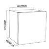 31L Black Table Top 4* Rated Mini Freezer – SIA TT22BL - London Houseware - 6