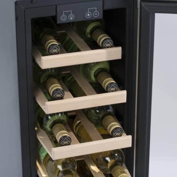 SIA WC30SS - 19 Bottle Stainless Steel Under Counter Wine Cooler - London Houseware - 7