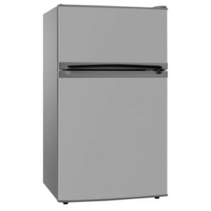 88L Grey Double Door Fridge Freezer – SIA UFF01SS - London Houseware - 7