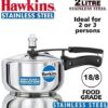 Hawkins Stainless Steel Pressure Cooker - 2 Litre / HSS20 - London Houseware - 9