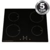 60cm 4 Zone Electric Induction Hob – SIA INDH60BL - London Houseware - 6