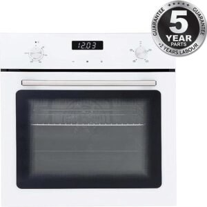 60cm Built In Electric Oven, White - SIA SO103WH - London Houseware - 4