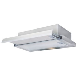 60cm SS Telescopic Integrated Cooker Hood Extractor Fan - SIA TSH60SS - London Houseware - 1