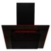 60cm Black Angled Cooker Hood - SIA AGE61BL - London Houseware - 5