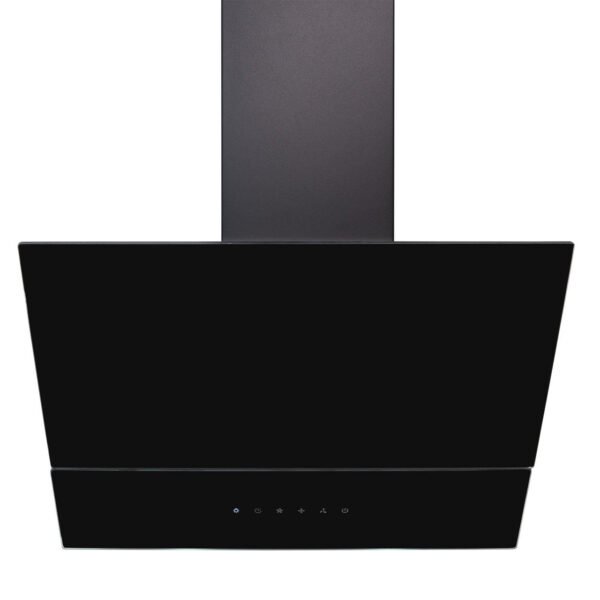 SIA AGTC60BL-60cm Black Sliding Glass Angled Cooker Hood - London Houseware - 2