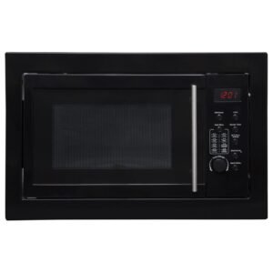 20L Black Integrated Microwave Oven – SIA BIM20BL - London Houseware - 1