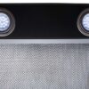 60cm Black LED Glass Chimney Cooker Hood – SIA CPTE61BL - London Houseware - 3