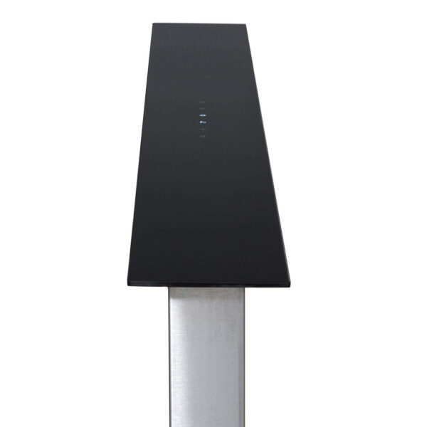 90cm Black Downdraft Extractor Cooker Hood – SIA DD90BL - London Houseware - 3